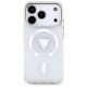 3. Etui Guess IML Gradient Triangle Logo MagSafe na iPhone 17 Pro - przezroczyste