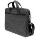 2. Torba Guess Saffiano 4G Triangle Logo na laptopa 16'' - czarna