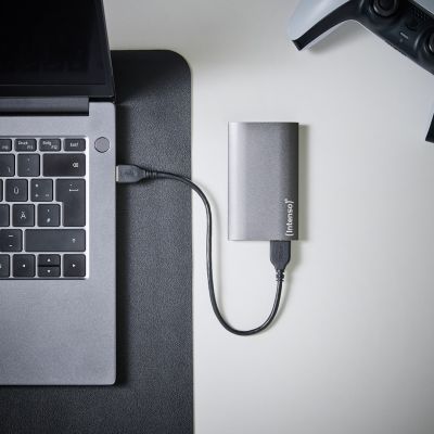 8. Dysk zewnętrzny  INTENSO Premium Edition 3823440 (256 GB; 1.8"; USB 3.0; kolor antracyt)
