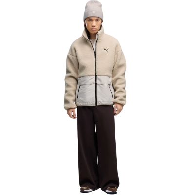 6. Kurtka męska Puma Hybrid Re: Fibre Sherpa beżowa 694562 82