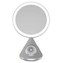 ZESTAW SUSZARKA WRAZ Z LUSTERKIEM KOSMETYCZNYM Z FUNKCJA ŁADOWANIA BEZPRZEWODOWEGO