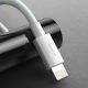 15. Kabel Baseus Simple Wisdom Lightning / USB-C 20W 1.5 m 2 szt. - biały