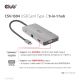 10. CLUB3D CSV-1594 stacja dokująca USB 3.2 Gen 1 (3.1 Gen 1) Type-C Czarny, Szary