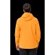 14. Kurtka przeciwdeszczowa męska Jack Wolfskin HIGHEST PEAK JACKET M orange pop (1115131_3087)
