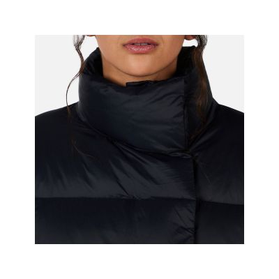 4. Kurtka narciarska damska ROSSIGNOL W ARETU CROPPED DOWN JKT czarna