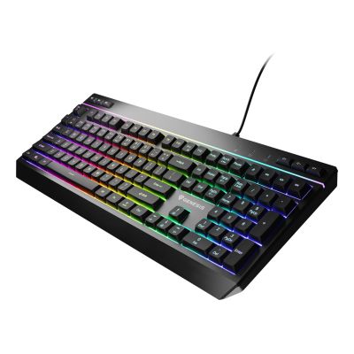 3. GENESIS Rhod 530 klawiatura Gaming USB QWERTY US English Czarny