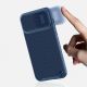 9. Nillkin Textured S Case etui iPhone 14 Pro Max pancerny pokrowiec z osłoną na aparat ciemnozielone