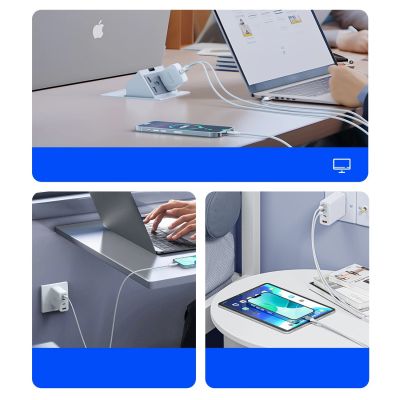4. Kabel Orico CDX 60W 3A Power Delivery USB-C - USB-C 1m - biały