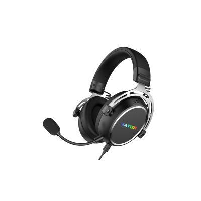 8. HATOR Hypergang 3 USB Zestaw słuchawkowy Przewodowy i Bezprzewodowy Opaska na głowę Gaming USB Type-C / USB Type-A Bluetooth Czarny