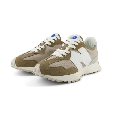 5. Sneakersy damskie/męskie New Balance 327 buty sportowe zamszowe brązowe (U327CH)