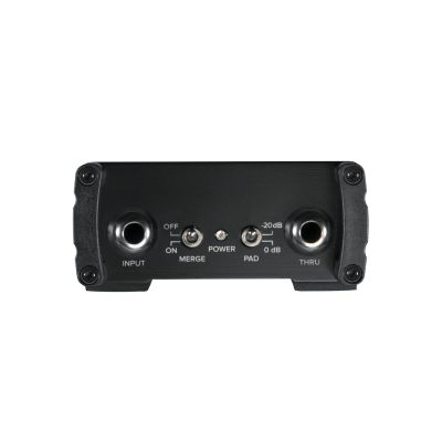 3. Mackie MDB-1A - Active direct box - Gitara basowa - Synthesizer - Schwarz - 20 - 20000 Hz - 330000 Ohm - 24-48