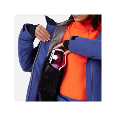 6. Kurtka narciarska damska ROSSIGNOL W Blackside Jkt niebieska