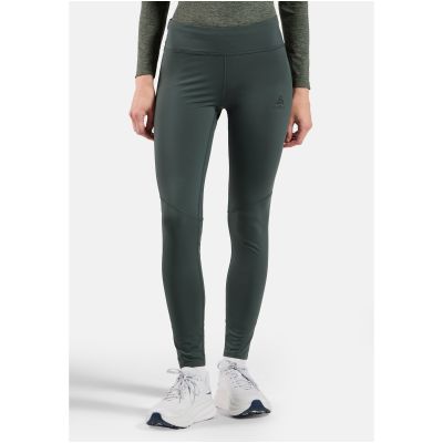 4. Legginsy Odlo Tights ZEROWEIGHT zielone
