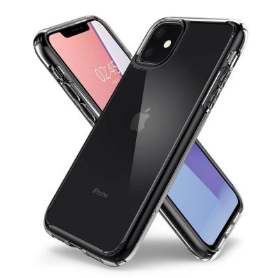 4. Etui Spigen Ultra Hybrid na iPhone 11 - przezroczyste