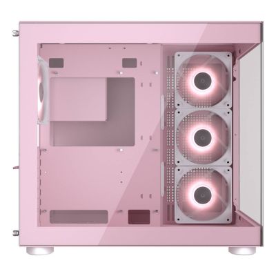 6. COUGAR CGR-5KA1P-RGB Midi Tower Różowy