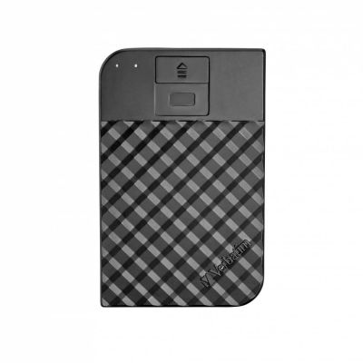 10. Verbatim Fingerprint Secure zewnętrzny dysk twarde 2 TB USB Type-C 3.2 Gen 1 (3.1 Gen 1) Czarny
