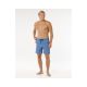 4. Boardshorty męskie RIP CURL Skelly Breach Volley niebieskie