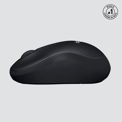 5. Mysz Logitech M220 Silent 910-004878 (optyczna; 1000 DPI; kolor czarny)