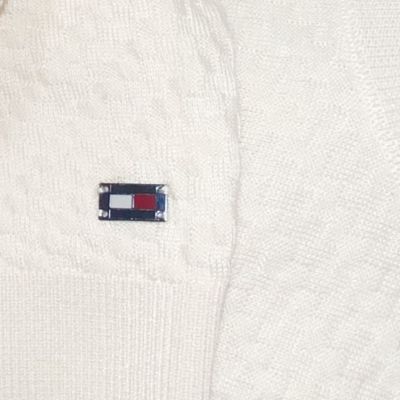 8. Sweter Tommy Hilfiger Basketweave  M MW0MW31572