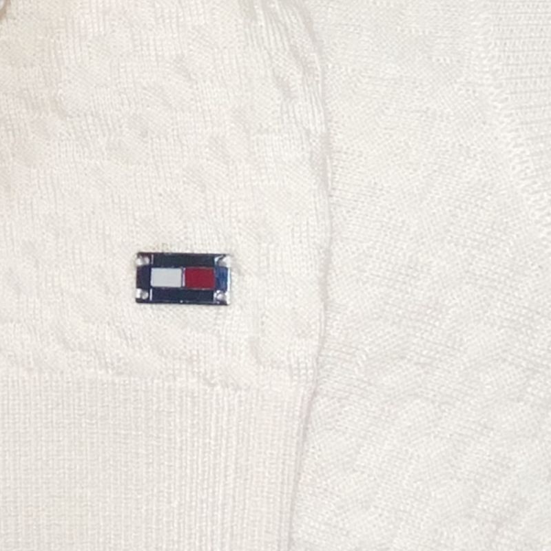 8. Sweter Tommy Hilfiger Basketweave  M MW0MW31572