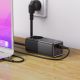 3. Ładowarka biurkowa Acefast Z2 GaN 75W PD 3x USB-C 2x USB-A - czarno-szara
