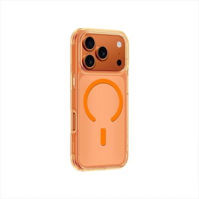 3. Etui AMAZINGTHING Minimal Mag na iPhone 17 Pro Max kompatybilne z MagSafe - pomarańczowe