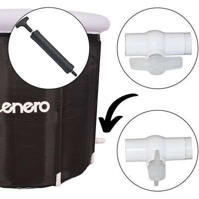 9. BASEN DO MORSOWANIA WANNA LODOWA 80x75CM 1068718