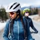 9. Kask rowerowy MTB Wozinsky z odpinanym daszkiem lekki L - czarno-biały