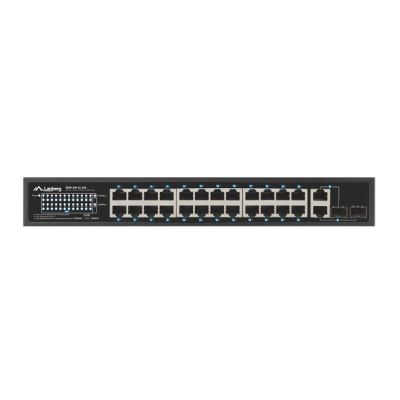 2. SWITCH LANBERG RSFE-24P-2C-250 24X 100MB POE+/2X COMBO RACK 19" GIGABIT ETHERNET 250W