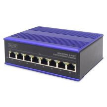 ASSMANN Electronic DN-650106 przełącznik sieciowy Fast Ethernet (10/100) Czarny, Niebieski