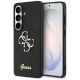 Etui Guess Fixed Glitter Big 4G Metal Logo do Samsung Galaxy S26 - czarne