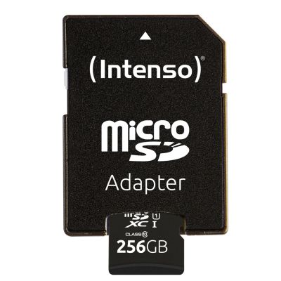 4. Intenso microSD Karte UHS-I Premium 256 GB Klasa 10