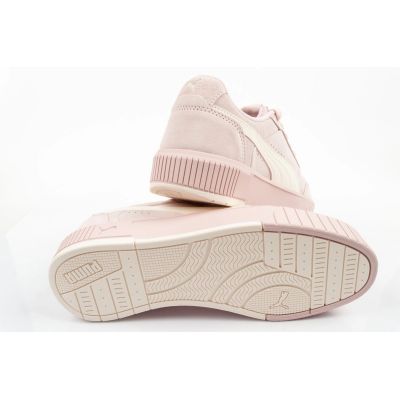 8. Puma buty sportowe damskie Carina Mia SD pudrowy róż skóra wygodne sneakersy