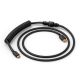 2. Glorious GMMK Coiled Cable Phantom Black, Spiralkabel, USB-C/USB-A, czarny