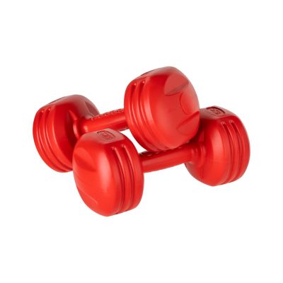 10. Zestaw hantelek bitumicznych 20kg ( 2x1kg + 2x2kg + 2x3kg + 2x4kg ) , REBEL ACTIVE