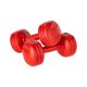 10. Zestaw hantelek bitumicznych 20kg ( 2x1kg + 2x2kg + 2x3kg + 2x4kg ) , REBEL ACTIVE