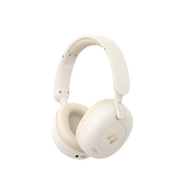 5. Słuchawki Bluetooth HAVIT H655BT PRO (beżowe)
