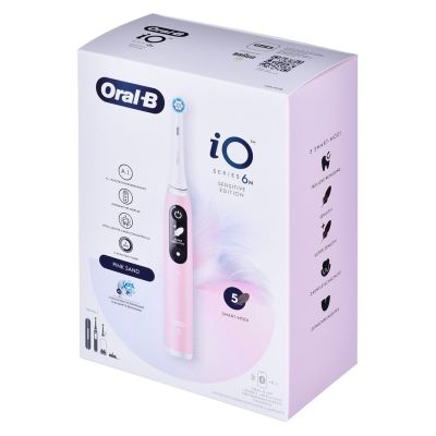 15. Szczoteczka Oral-B iO Series 6 Pink Sand