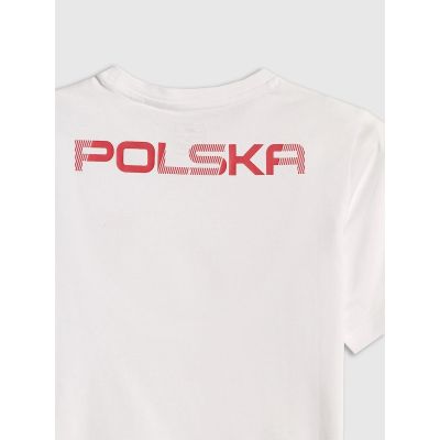 10. T-shirt kibica dziecięcy 4F 4FJSMM00TTSHU2236-10S