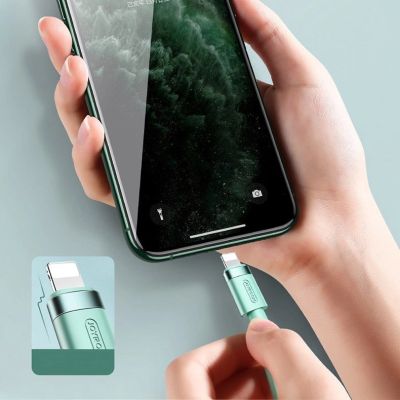 6. Kabel Joyroom Liquid Silicone Data Cable N2 USB-A / Lightning 2.4A 1.2m - czarny