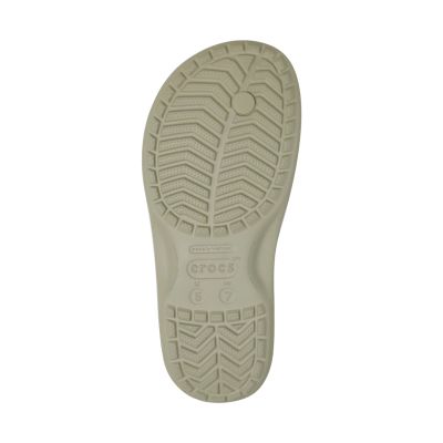 5. Klapki Crocs Crocband Flip zielone 11033 1WY