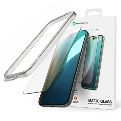 14. Szkło hartowane AMAZINGTHING Titan Matte FusionFilter 7 matowe na iPhone 17 Pro