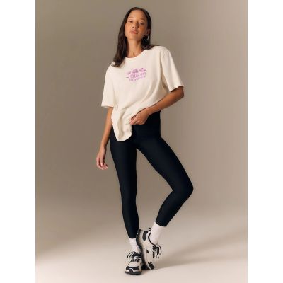 Legginsy z prążkowanej dzianiny damskie 4F 4FRSS26TTIGF328-20S