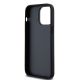 7. Etui DKNY Leather Checkered Mono Pattern & Printed Stripes na iPhone 14 Pro Max - czarne