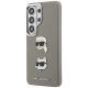 2. Etui Karl Lagerfeld Saffiano Double Heads Metal na Samsung Galaxy S26 Ultra - srebrne