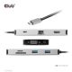6. CLUB3D CSV-1594 stacja dokująca USB 3.2 Gen 1 (3.1 Gen 1) Type-C Czarny, Szary