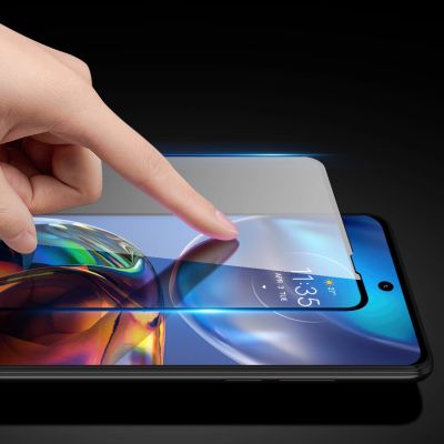 9. Dux Ducis 10D Tempered Glass wytrzymałe szkło hartowane 9H na cały ekran z ramką Motorola Moto E32 czarny (case friendly)