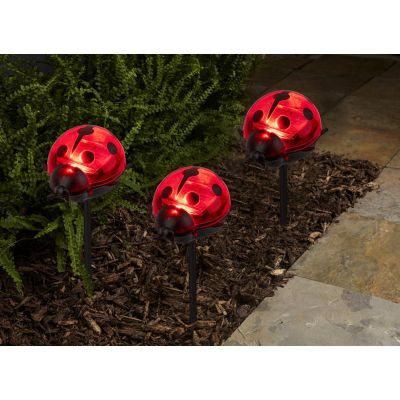 6. LAMPA SOLARNA BIEDRONKA 1 LED 5x7,5x13CM