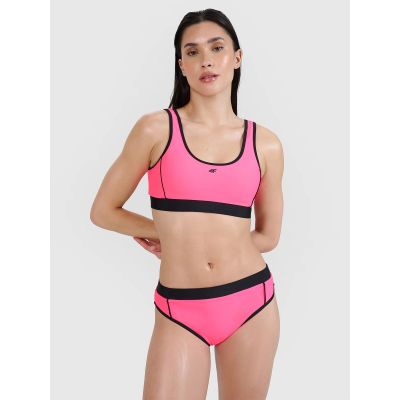 2. Góra od bikini top damski 4F  4F 4FWSS25UBKTF077-55N