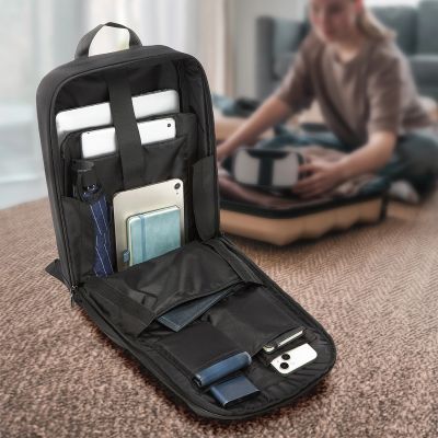 11. Plecak Wozinsky Premium na laptopa wodoodporny - czarny